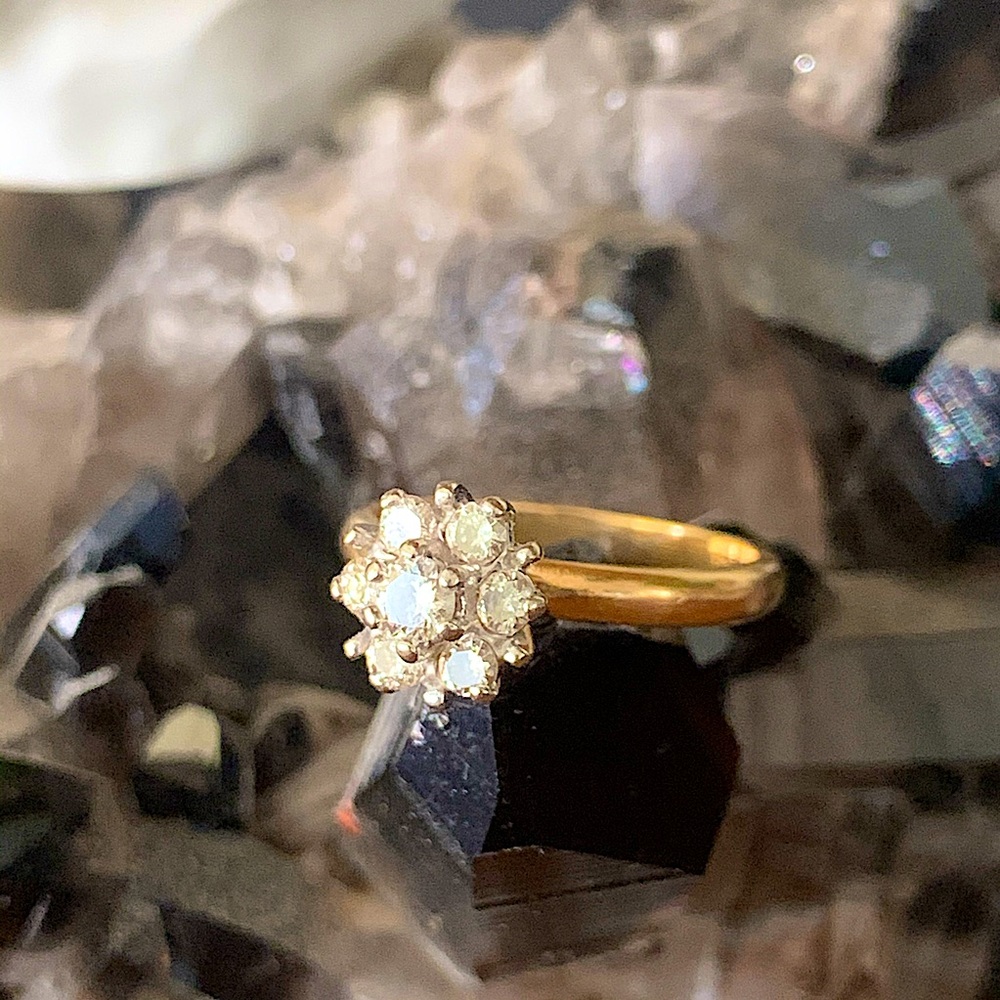 VTG Diamond Engagement Ring